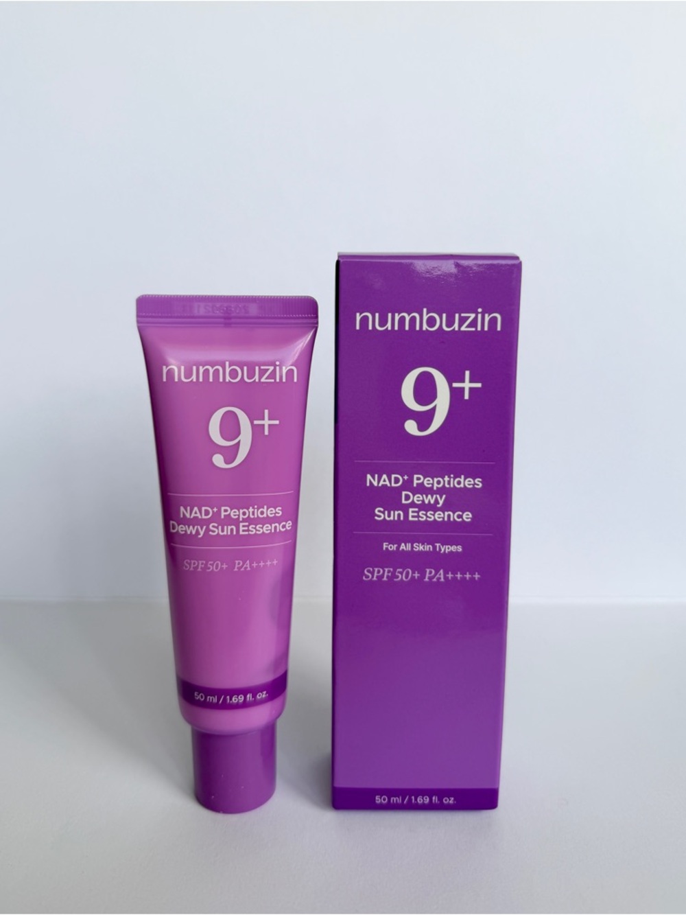 numbuzin 9+ Dewy Sun Essence SPF50+